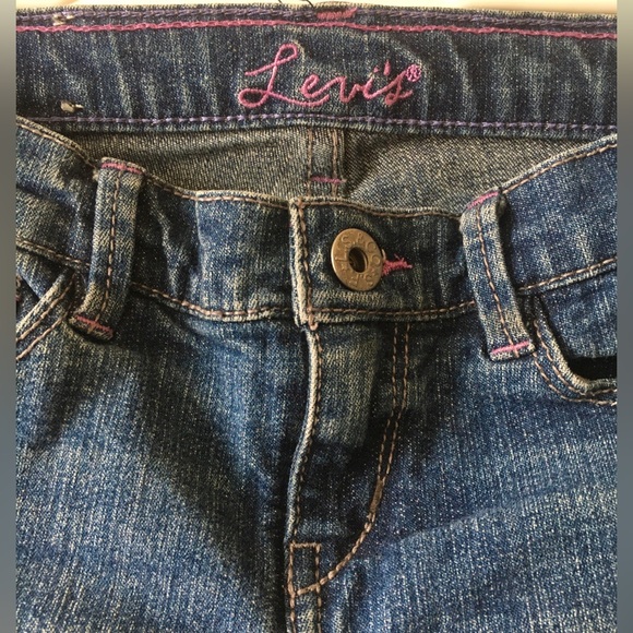 Girls Levi’s capris jeans - Picture 4 of 6